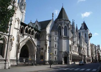 Royal Court of Justice in London