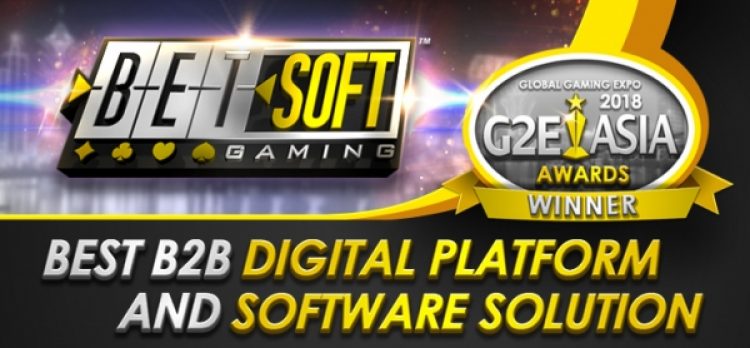 Betsoft Gaming “honored” by B2B Platform Award at inaugural G2E Asia Awards