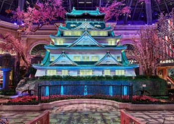 MGM pays tribute to Japan with new Las Vegas garden display at Bellagio