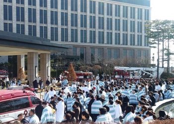 282 evacuated as hotel fire breaks out at Korea’s Paradise City