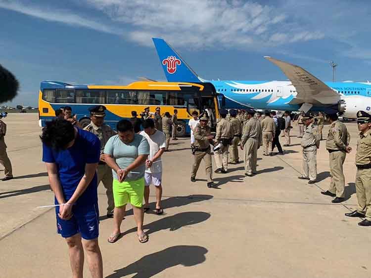 Cambodia deports 150 Chinese nationals for gambling-related crimes in Sihanoukville, Bavet