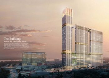 Architecture firm releases spectacular new renderings of Naga3 development featuring highest point in Phnom Penh