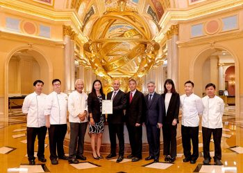 The Venetian Macao earns ISO 22000 certification for safety of food operations
