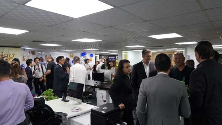 IAG and O MEDIA host exclusive industry office warming event