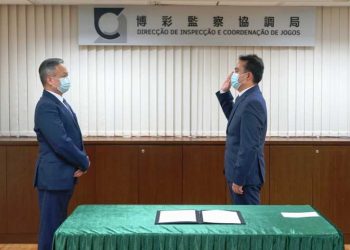New DICJ deputy director Lio Chi Chong takes office
