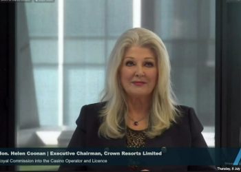 Coonan hints at boardroom split on “combative” Crown approach to NSW inquiry