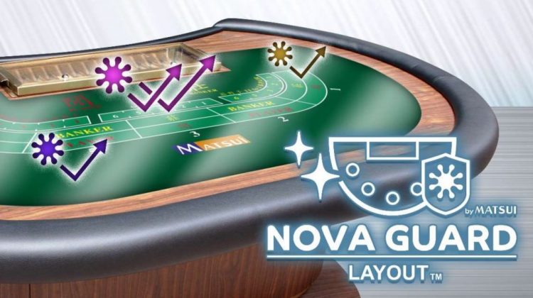 Matsui releases antimicrobial table game layout