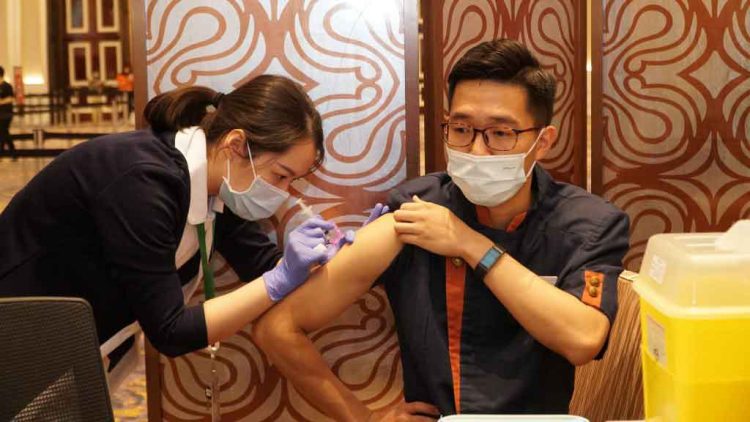 MGM China says staff vaccination rate now 90%