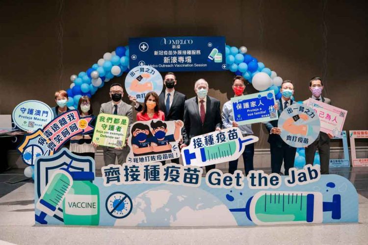 Melco reaches 75% vaccination rate across all Macau and Hong Kong staff
