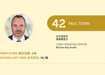 2021 Asian Gaming Power 50: Number 42 – Paul Town