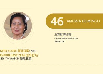 2021 Asian Gaming Power 50: Number 46 – Andrea Domingo
