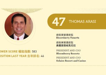 2021 Asian Gaming Power 50: Number 47 – Thomas Arasi