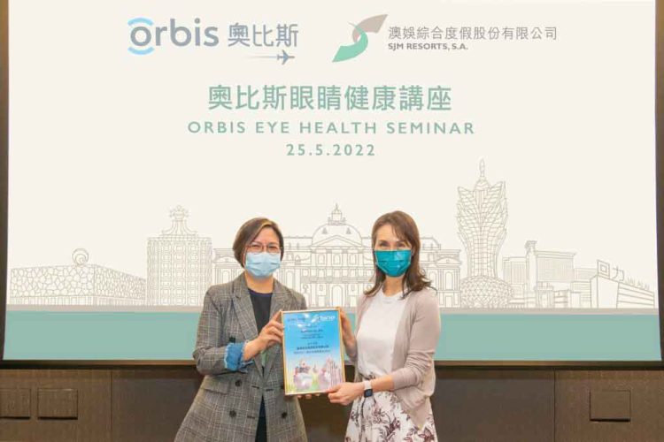 SJM and Orbis host educational series to help visually impaired children