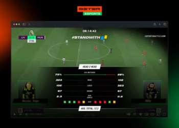 BETER adds in-play statistics widget to eFootball live streams
