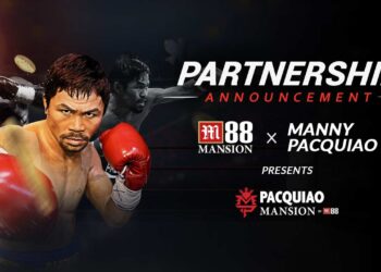 M88 Mansion announces Philippines boxing legend Manny Pacquiao as new brand ambassador