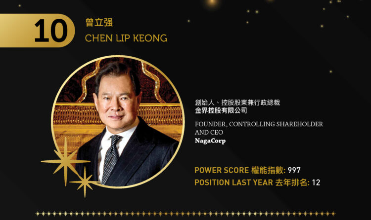 2022 Asian Gaming Power 50: Number 10 – Chen Lip Keong