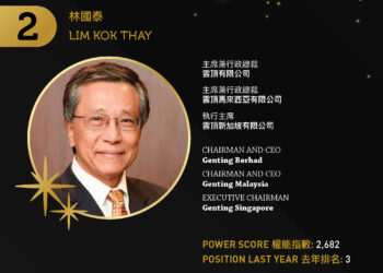 2022 Asian Gaming Power 50: Number 2 – Lim Kok Thay