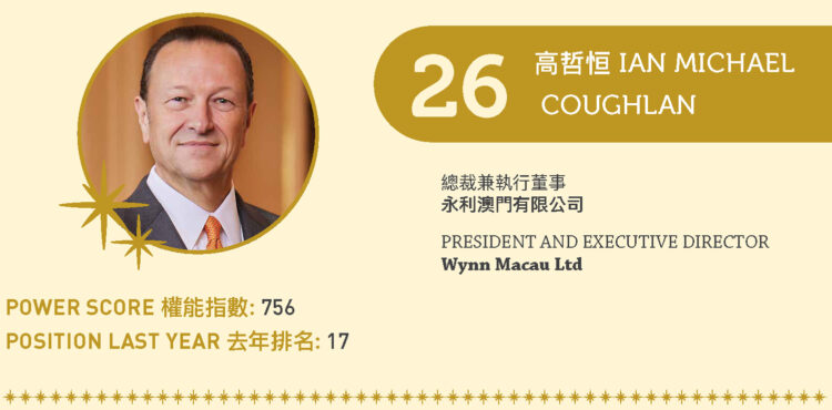 2022 Asian Gaming Power 50: Number 26 – Ian Michael Coughlan