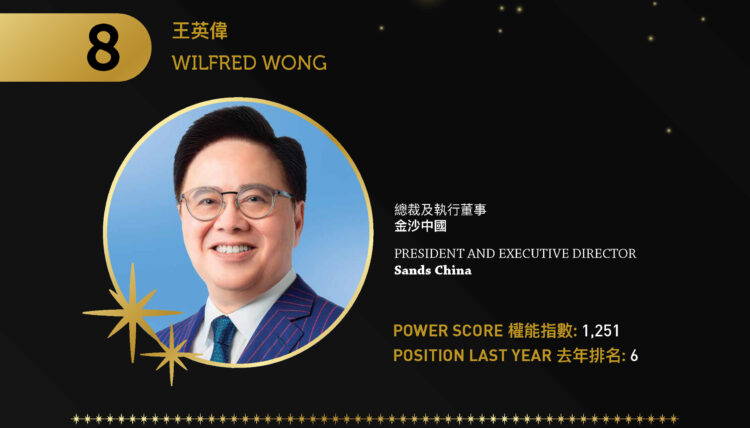 2022 Asian Gaming Power 50: Number 8 – Wilfred Wong
