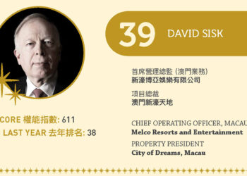 2022 Asian Gaming Power 50: Number 39 – David Sisk