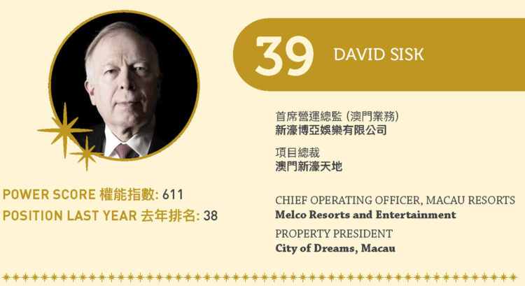 2022 Asian Gaming Power 50: Number 39 – David Sisk