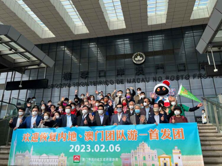 Macau welcomes first mainland tours in three years