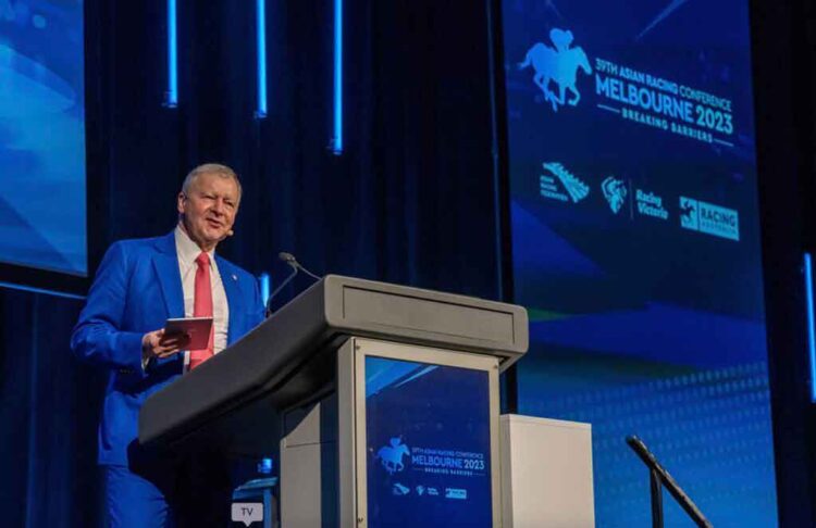 HKJC’s Winfried Engelbrecht-Bresges warns of dangers posed to racing industry by illegal betting markets