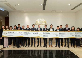 Sands China provides US$83,500 in Responsible Gaming donations to five Macau NGOs