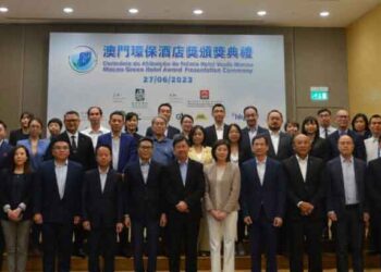 27 Macau hotels receive 2022 Green Hotel Award from Environmental Protection Bureau