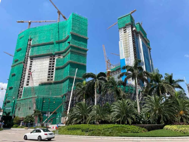 Nine new hotels comprising 3,732 hotel rooms under construction in Macau as of 2Q23