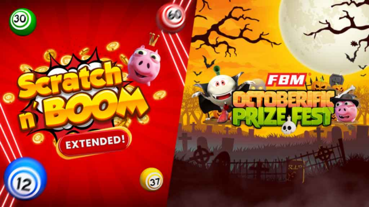 FBM is launching consecutive October promotions in the Philippines via “Octoberific Prize Fest” and “Scratch N’ Boom”