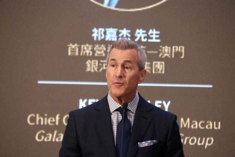 Galaxy’s Kevin Kelley says industry suppliers must further diversify games offerings if Macau electronic gaming market is to grow