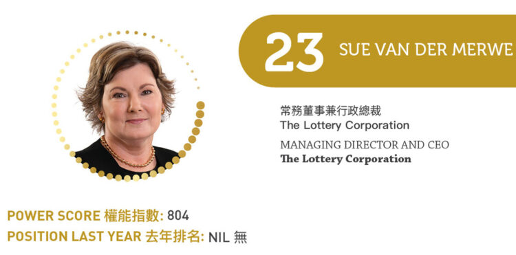 2023 Asian Gaming Power 50: Number 23 – Sue van der Merwe