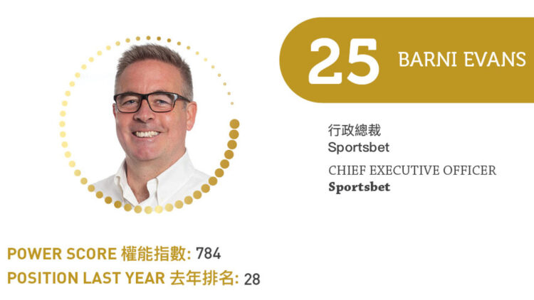 2023 Asian Gaming Power 50: Number 25 – Barni Evans