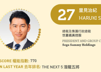 2023 Asian Gaming Power 50: Number 27 – Haruki Satomi