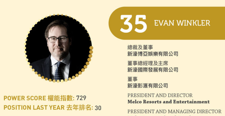 2023 Asian Gaming Power 50: Number 35 – Evan Winkler