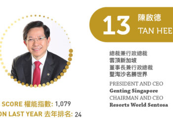 2023 Asian Gaming Power 50: Number 13 – Tan Hee Teck