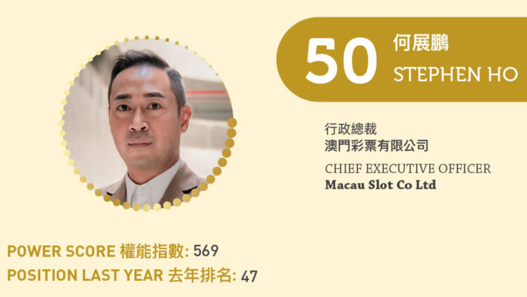 2023 Asian Gaming Power 50: Number 50 – Stephen Ho