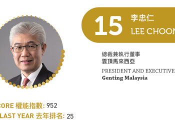 2023 Asian Gaming Power 50: Number 15 – Lee Choong Yan