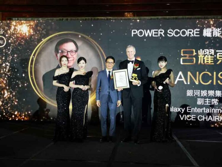 Galaxy Entertainment Group’s Francis Lui tops Asian Gaming Power 50 for fifth year in a row