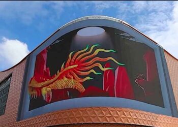 Aristocrat’s Tian Ci Jin Lu becomes first game to feature on NUSTAR’s exterior Jumbotron 3D LED billboard