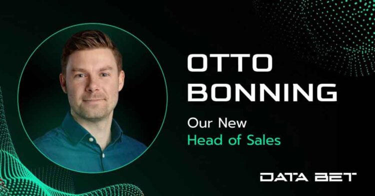 DATA.BET names Otto Bonning as new Head of Sales