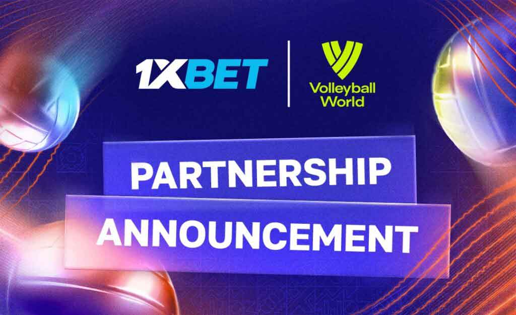 1xBet named global betting partner of Volleyball World