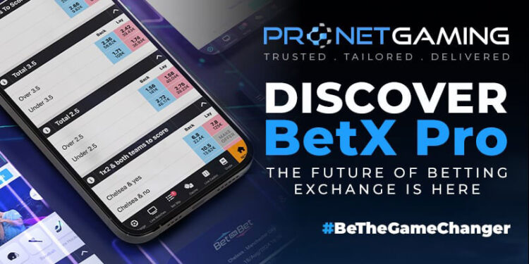 Pronet Gaming launches new betting exchange BetX Pro