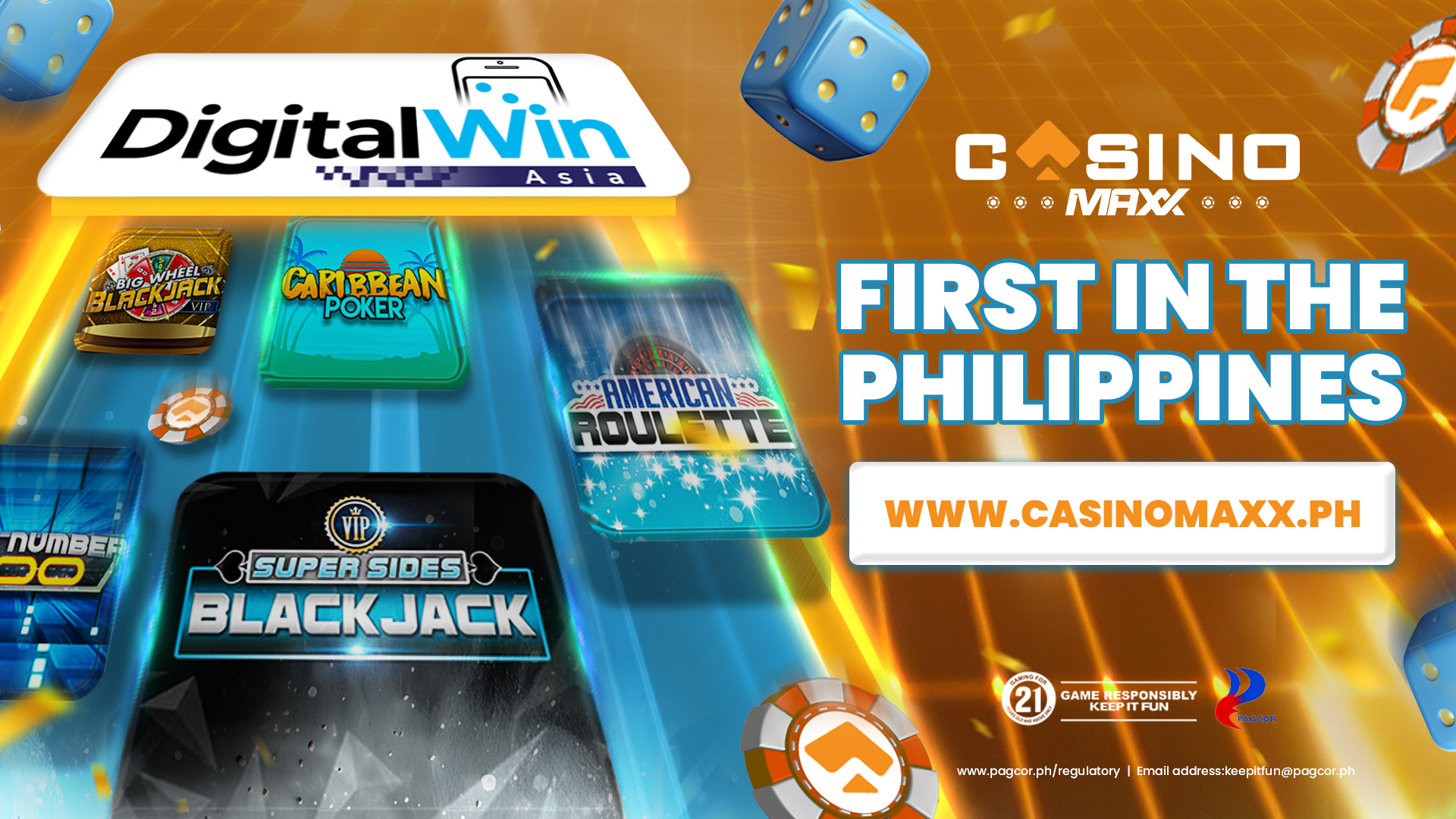 NUSTAR adds more than 50 new games to online casino platform Casino Maxx via partnership with DigitalWin Asia