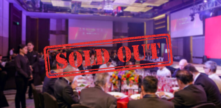 2024 IAG Academy IR Awards Gala Dinner at Manila’s Newport World Resorts sold out!