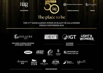 IAG Officially Announces Aristocrat, IGT and Light & Wonder as Platinum Sponsors of 17th Asian Gaming Power 50 Black Tie Gala Dinner