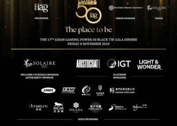 IAG announces 11 Gold Sponsors of 17th Asian Gaming Power 50 Black Tie Gala Dinner at Solaire Resort North on Fri 8 November