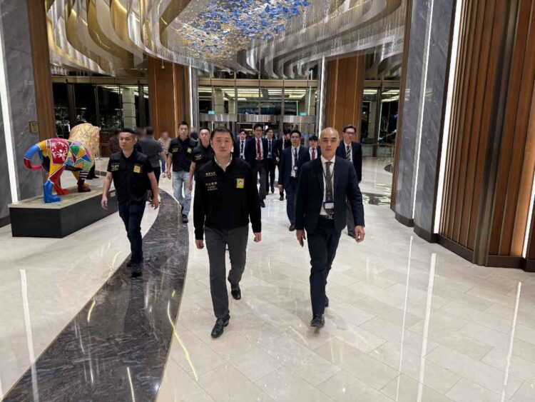 Macau’s DICJ and Judiciary Police meet with concessionaires, conduct sweeps in relation to new illegal gaming law