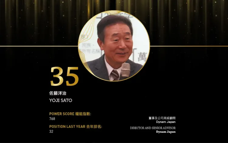 2024 Asian Gaming Power 50: Number 35 – Yoji Sato